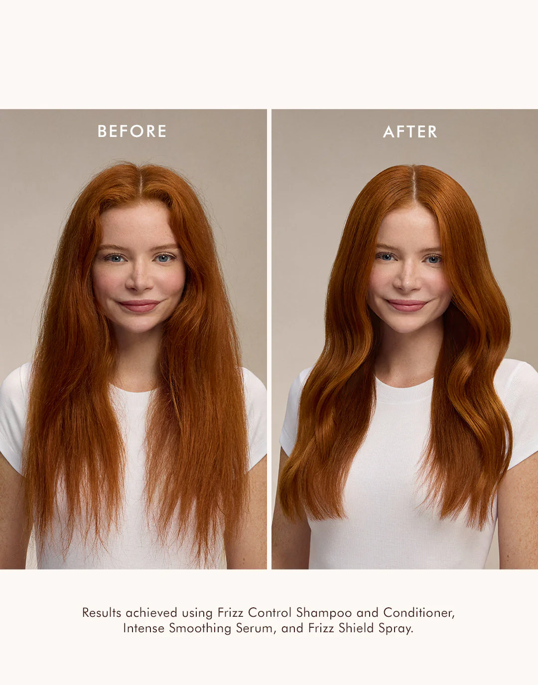 Frizz Control Shampoo & Conditioner Liter Bundle - Image 5